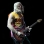 Steve Morse wearing Central Plains Hairpipe & Glass Beads Choker 2073.09.01 (2009 Moscow tour gig, image 1)