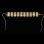 Bone Hairpipe Choker with brass-tacked spacers