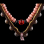 Crow style Loop Necklace with medallions 2345.18.01 (photo 8) ☩ «4 Colors»™