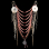 Crow (Apsaroke) Loop Necklace with shell disks & medal (replica)