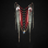Northern Plains style Loop Necklace with shell conchas