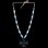 Arrowhead Morning Star Cross Blackfeet style Necklace (replica)