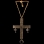 Lakota German Silver Pectoral / Cross