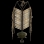 Bone Hairpipe Breastplate with Gorget, Southern Plains style