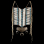 Southern Plains style Breastplate with German Silver Gorget