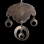 Comanche style Bone Hairpipe Breastplate with Gorget 4036.08.01 (photo 3) ☩ «4 Colors»™